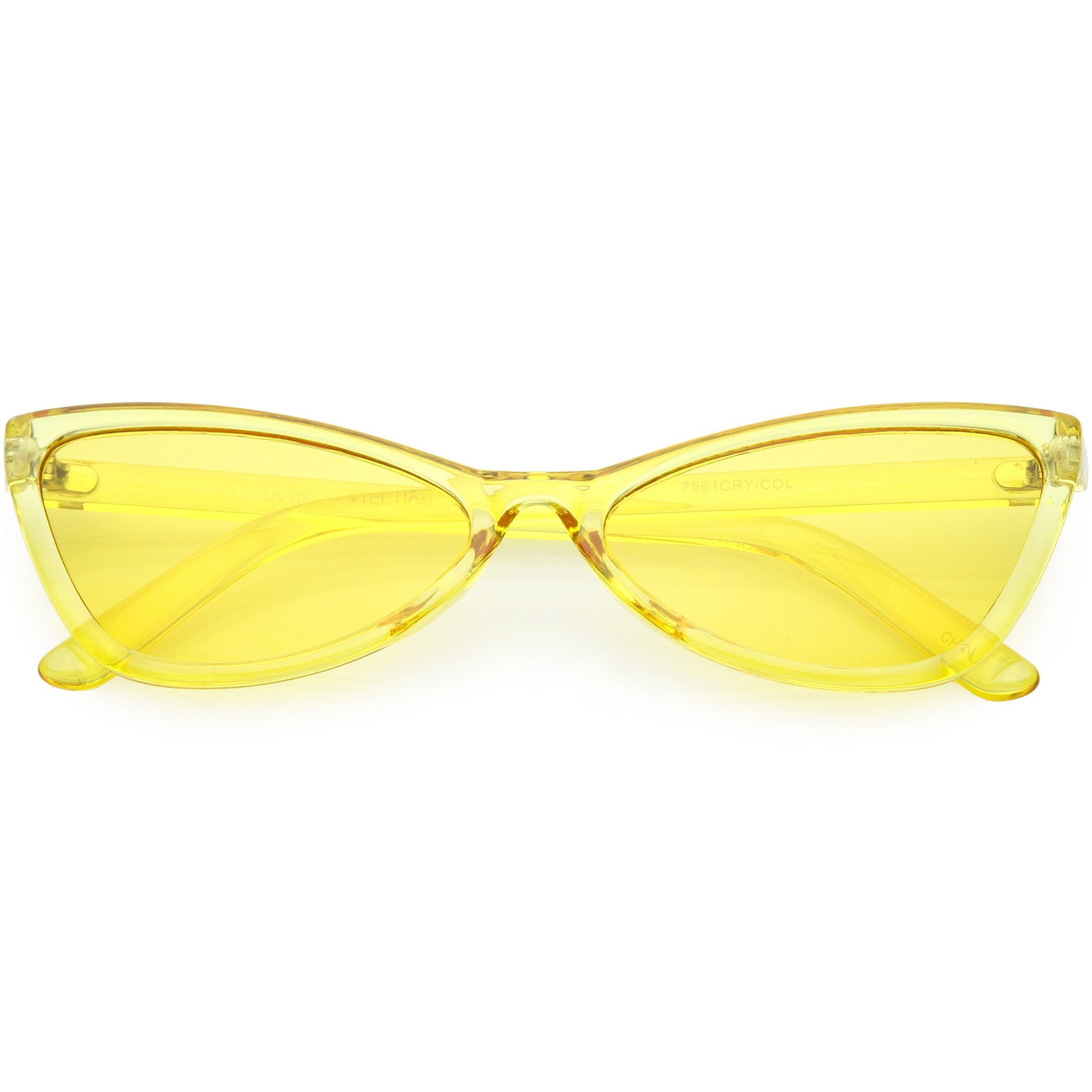 Retro Small Triangle Cat Eye Sunglasses - Image 5