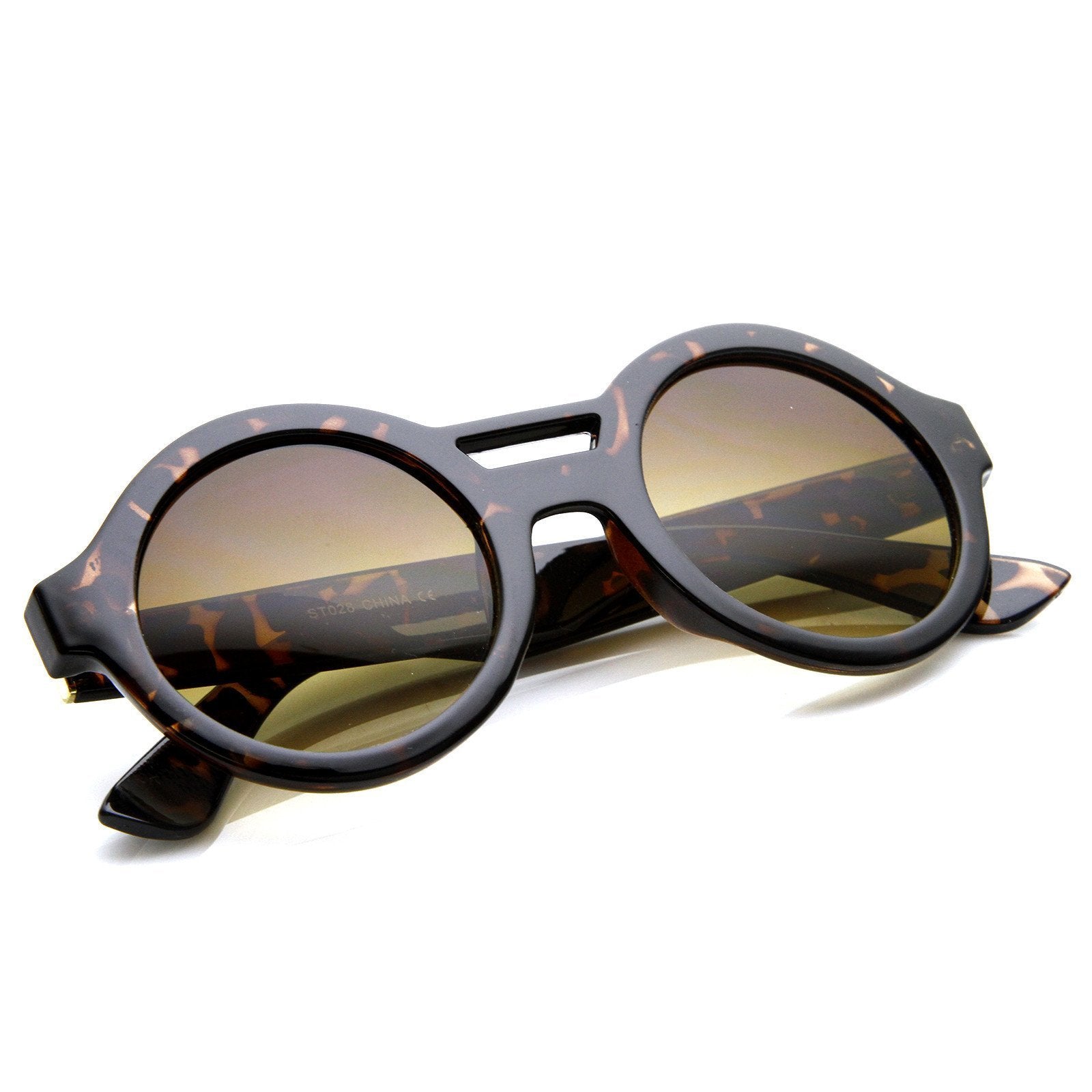 Circle Retro Indie Sunglasses - Image 3