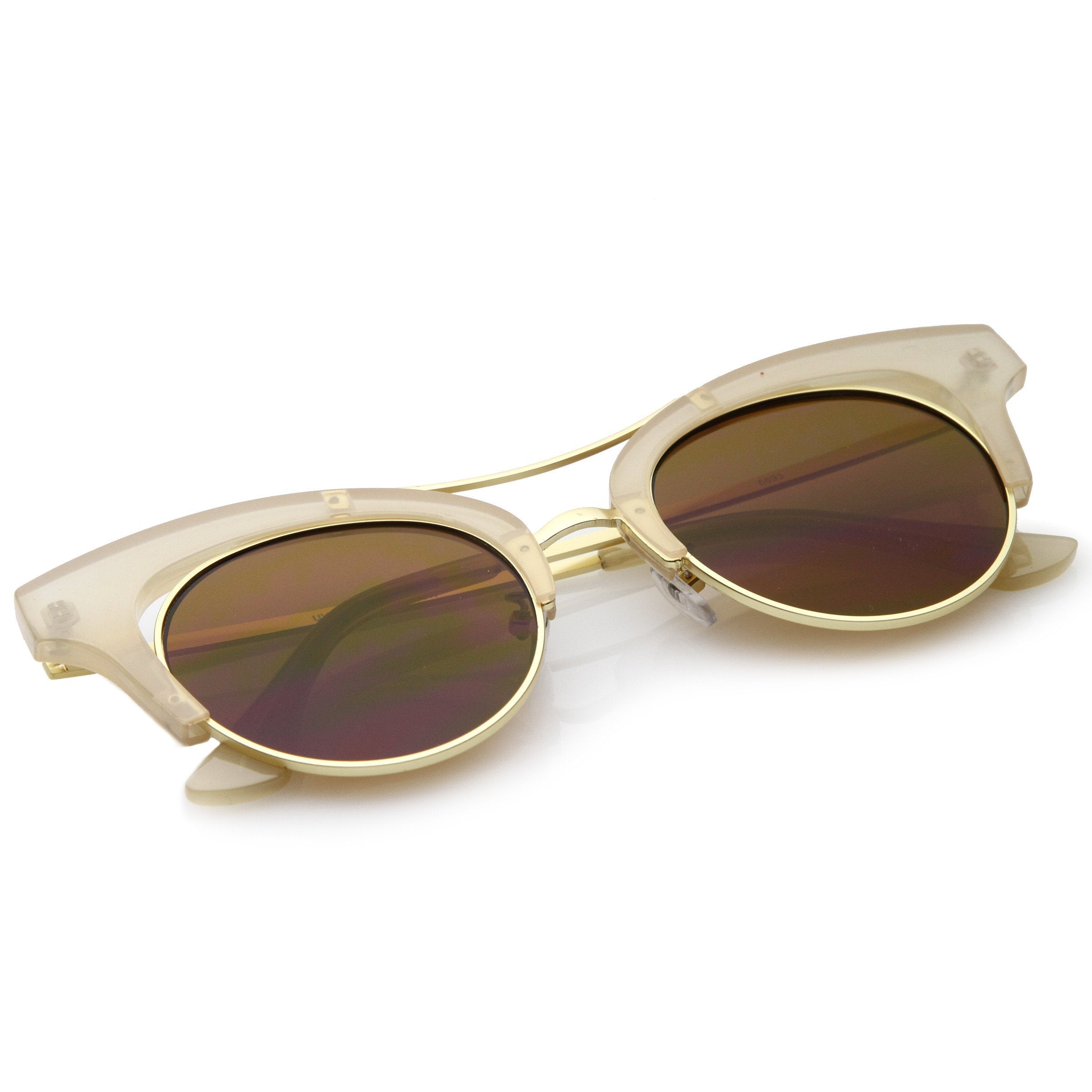 1950's Inspired Tear Drop Sunglasses - Image 3