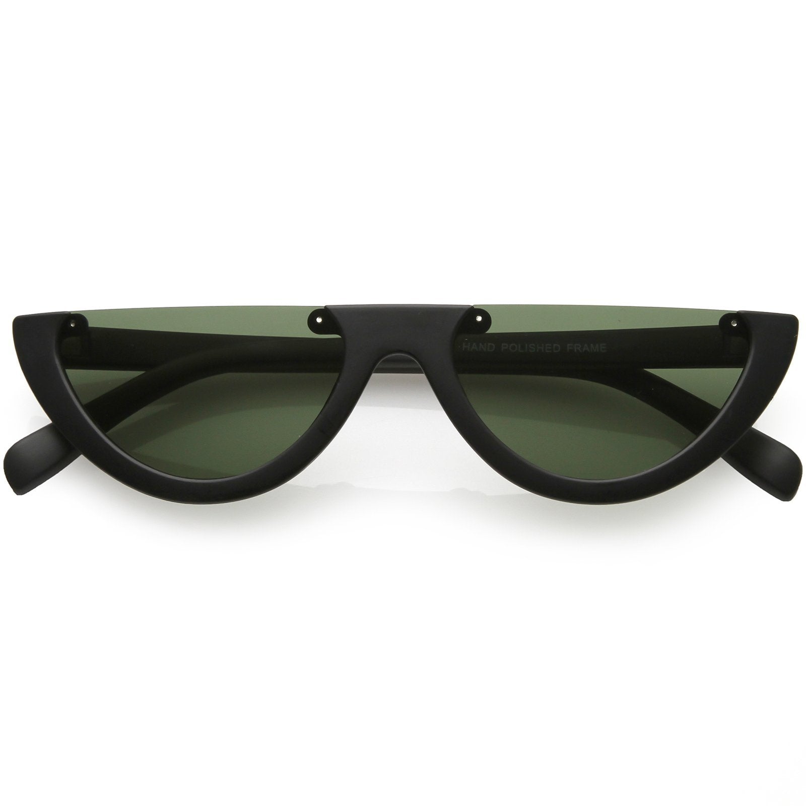 Flat Top Moon Shape Sunglasses - Image 6