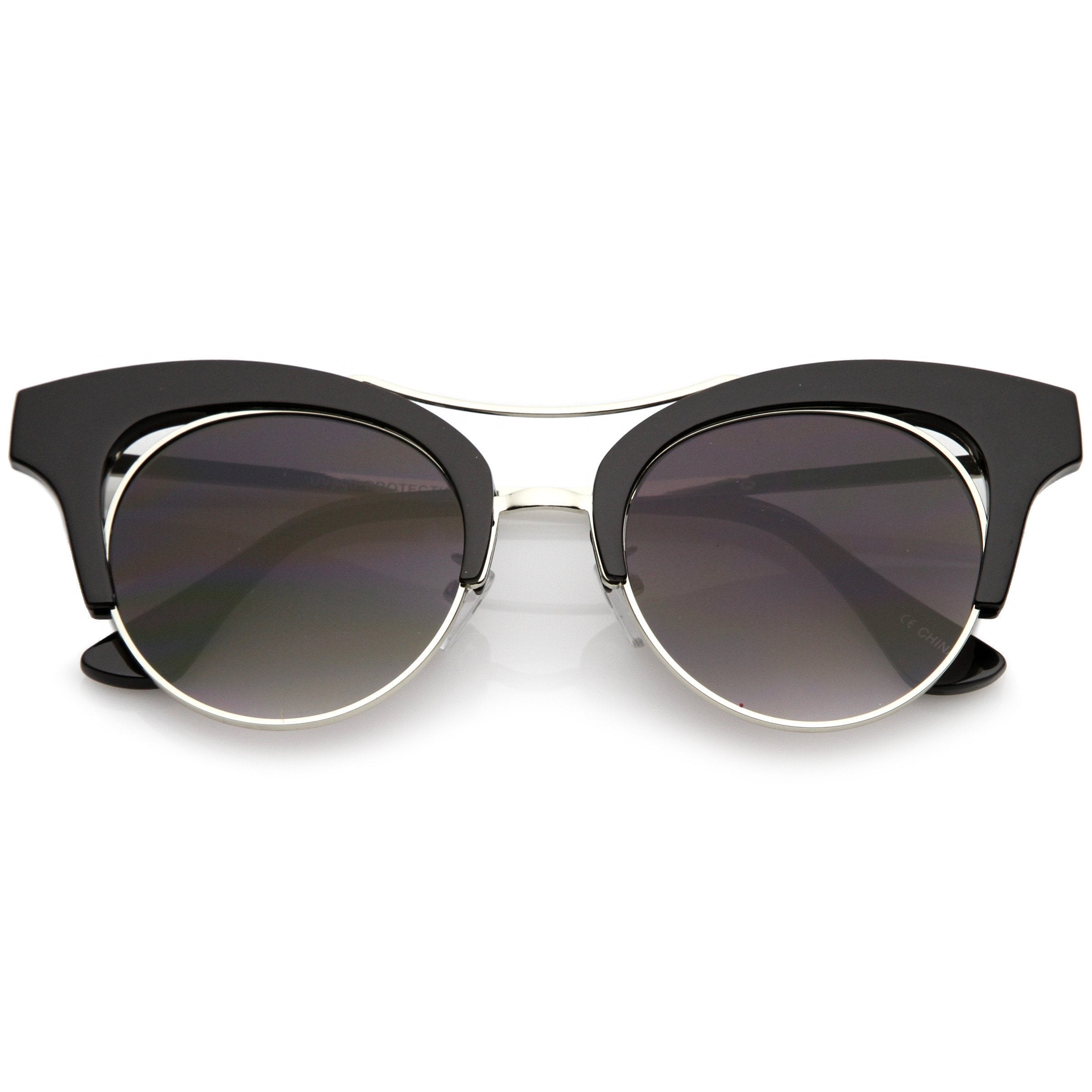 1950's Inspired Tear Drop Sunglasses - Image 4