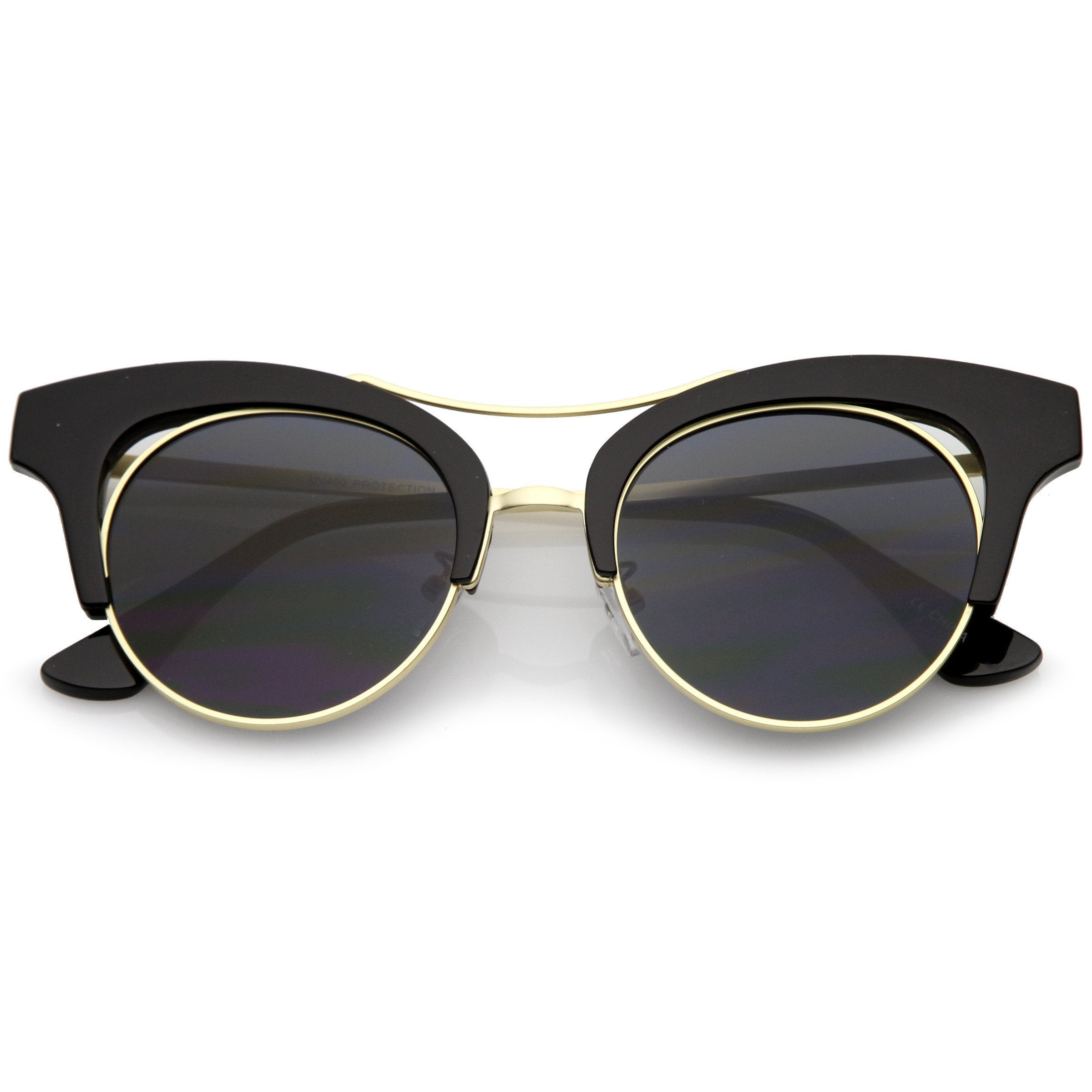 1950's Inspired Tear Drop Sunglasses - Image 5