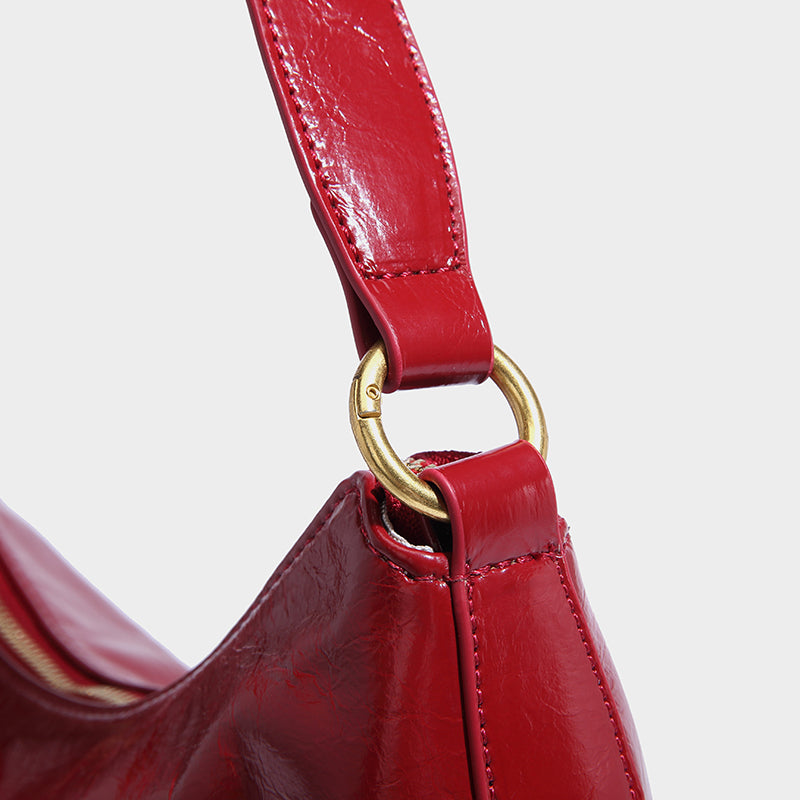 Vintage Bow Leather Tote Bag - Image 4