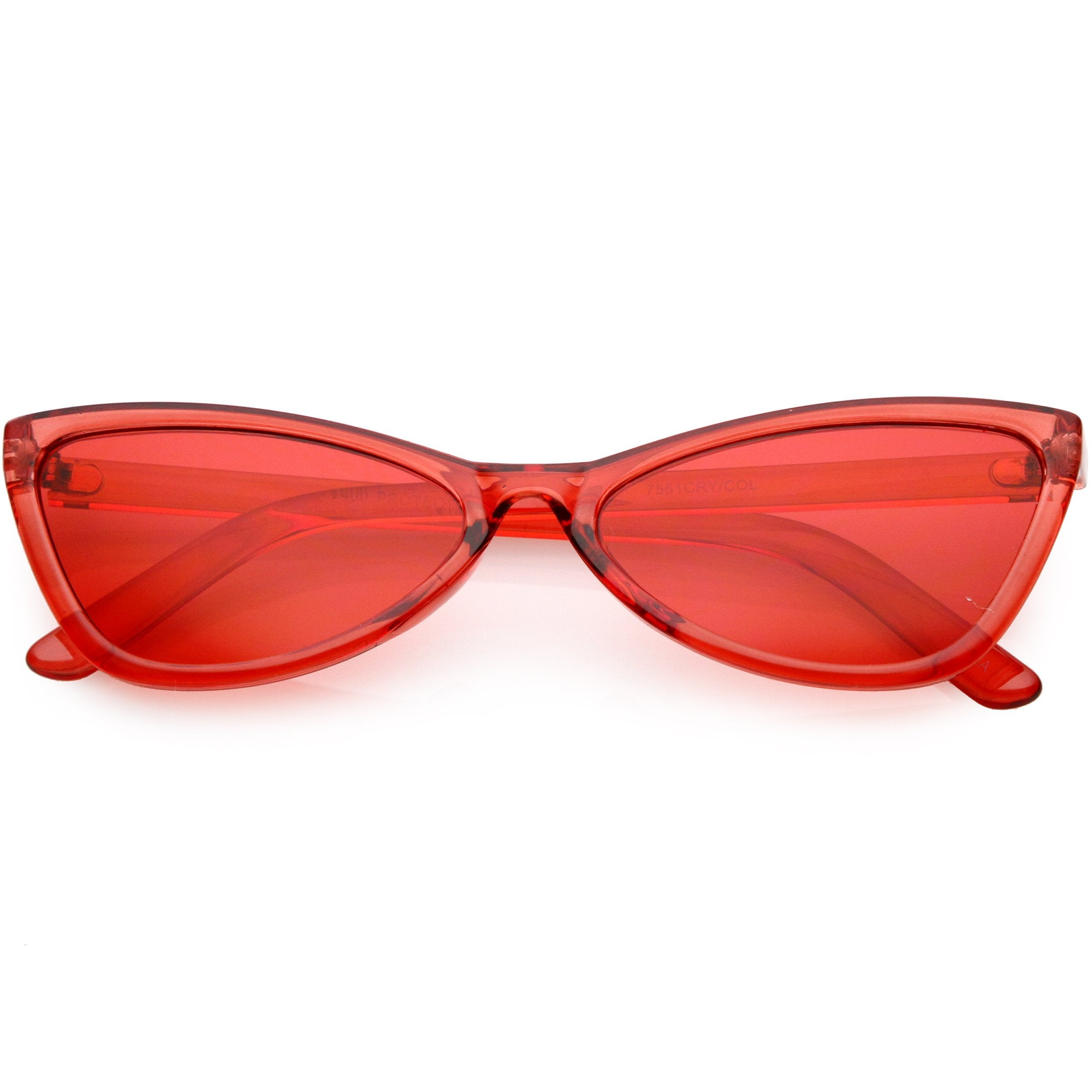 Retro Small Triangle Cat Eye Sunglasses - Image 7