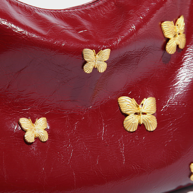Vintage Bow Leather Tote Bag - Image 5