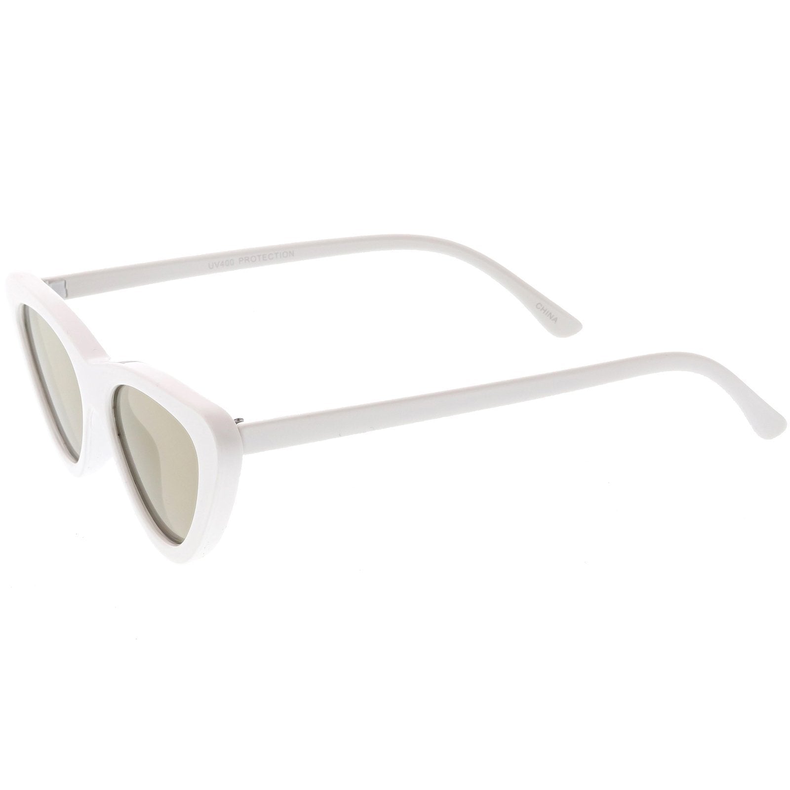 1990's Retro Narrow Cat Eye Sunglasses - Image 2
