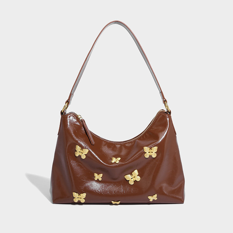 Vintage Bow Leather Tote Bag - Image 9