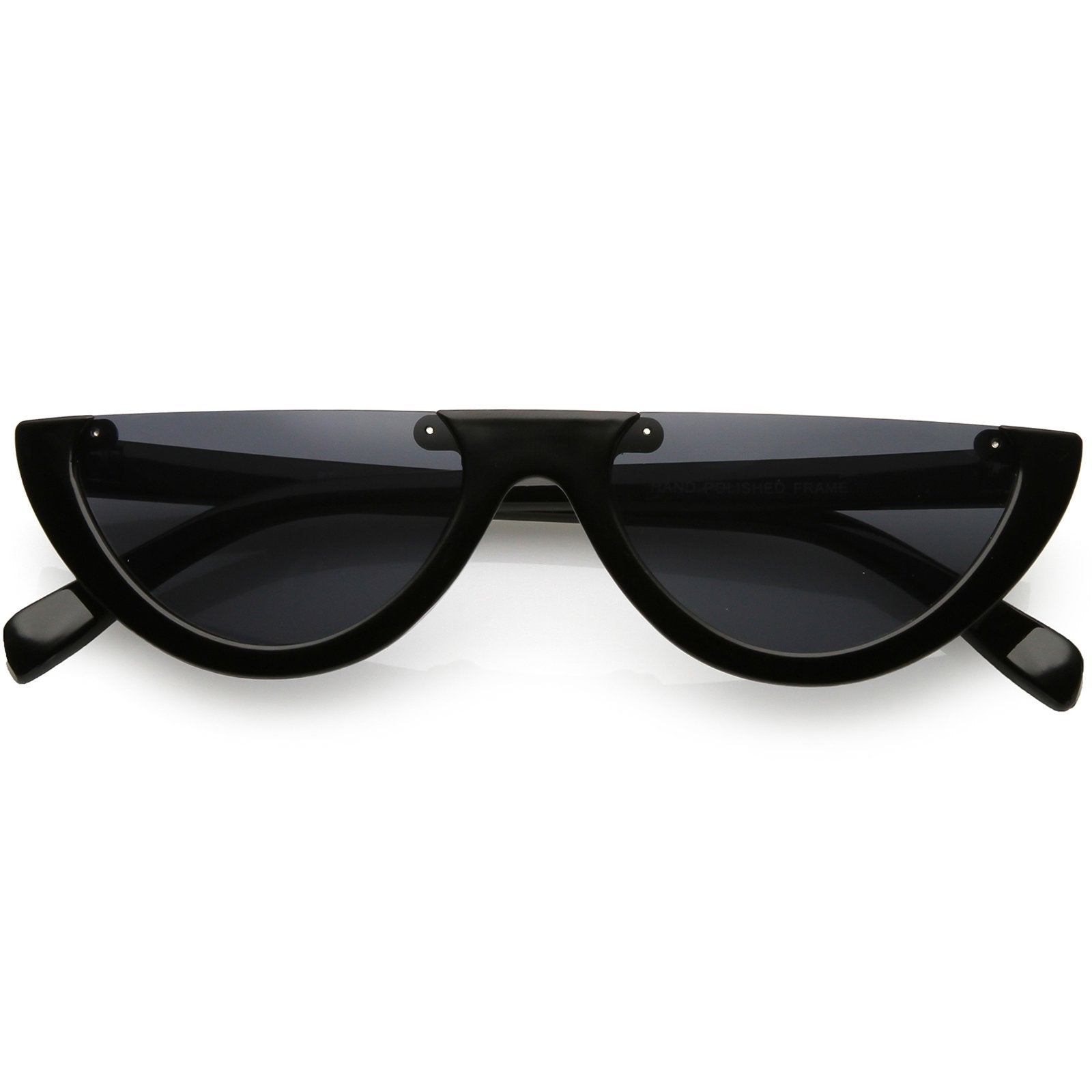 Flat Top Moon Shape Sunglasses - Image 5