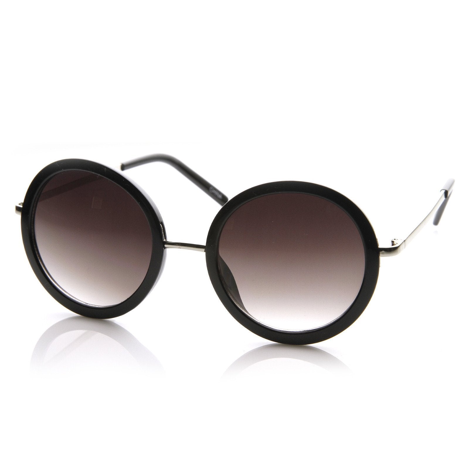 Round Fashion Designer Sunglasses - Image 3