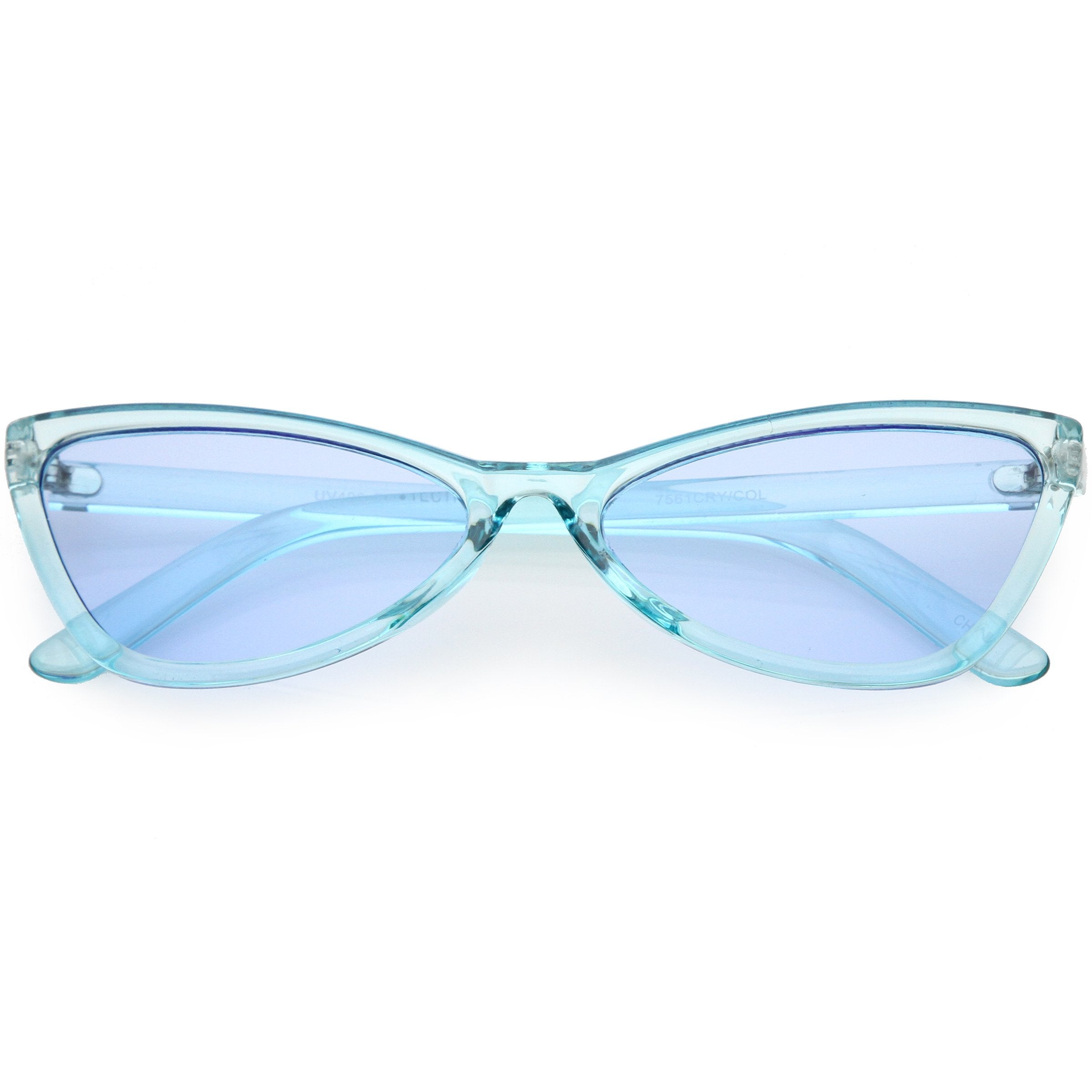 Retro Small Triangle Cat Eye Sunglasses - Image 4