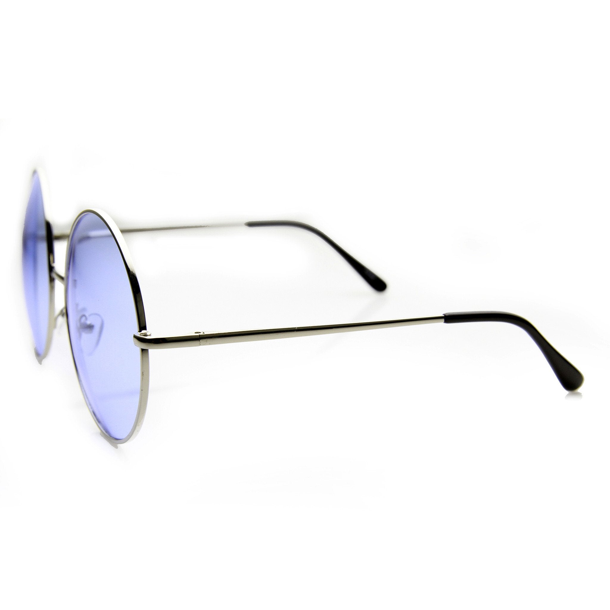Festival Hippie Oversize Round Colorful Sunglasses - Image 2