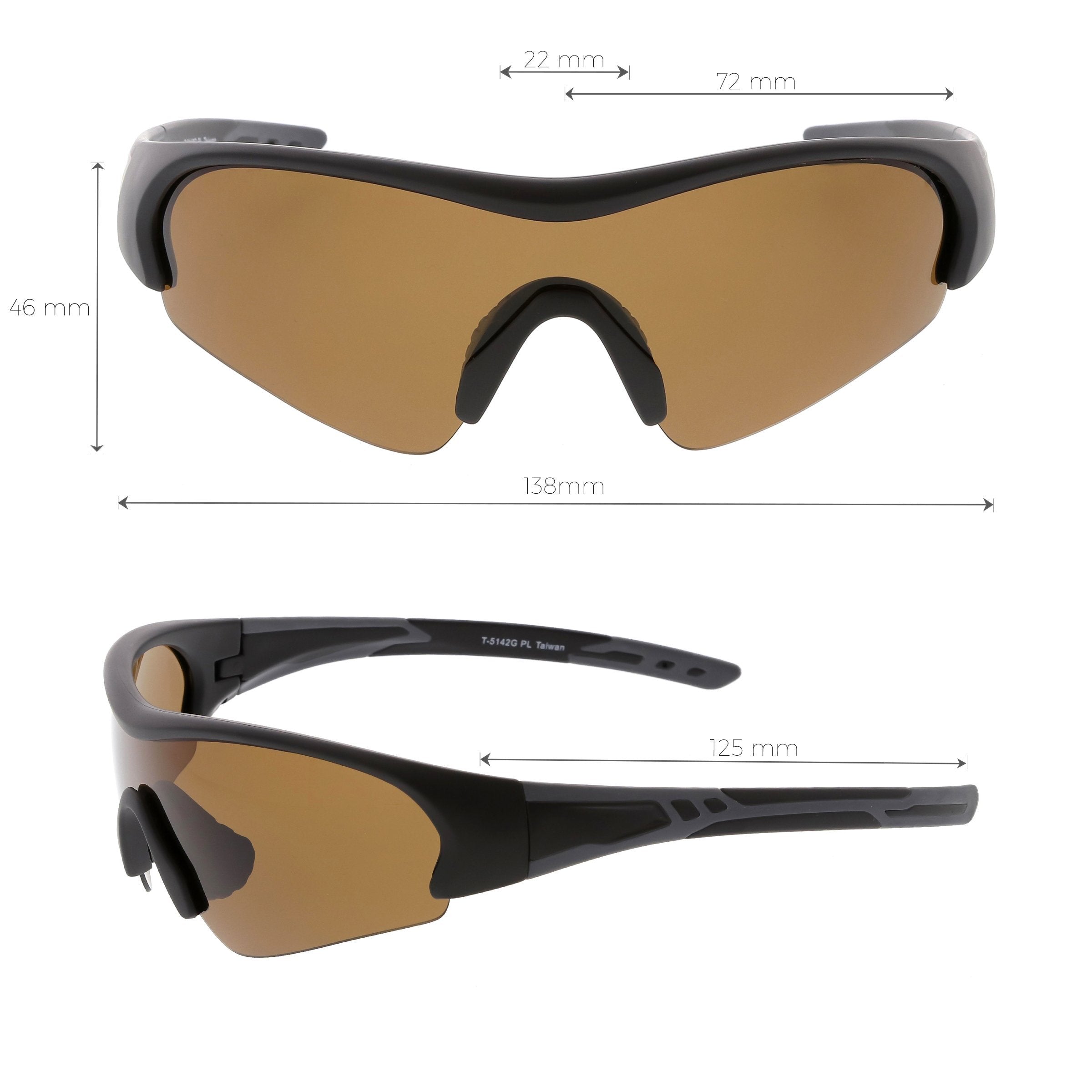 Outdoor Sports Shield Sunglasses - Image 6