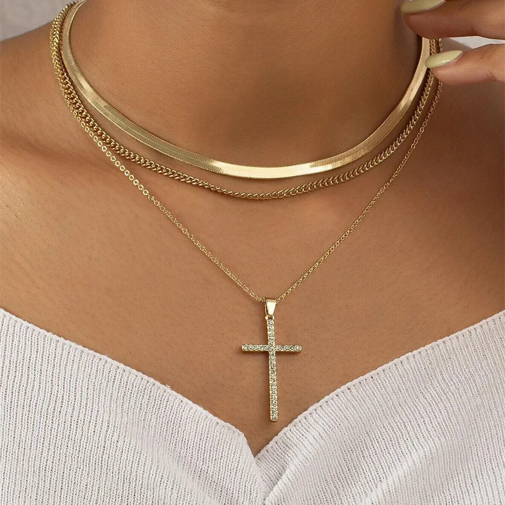 Mojoyce-Mother's Day Gift Vintage Silver-plate Geometric Exaggerated CCB Chain Necklace For Women Female Fashion Boho Artificial Pearl Y2K Jewelry Gift - Image 10