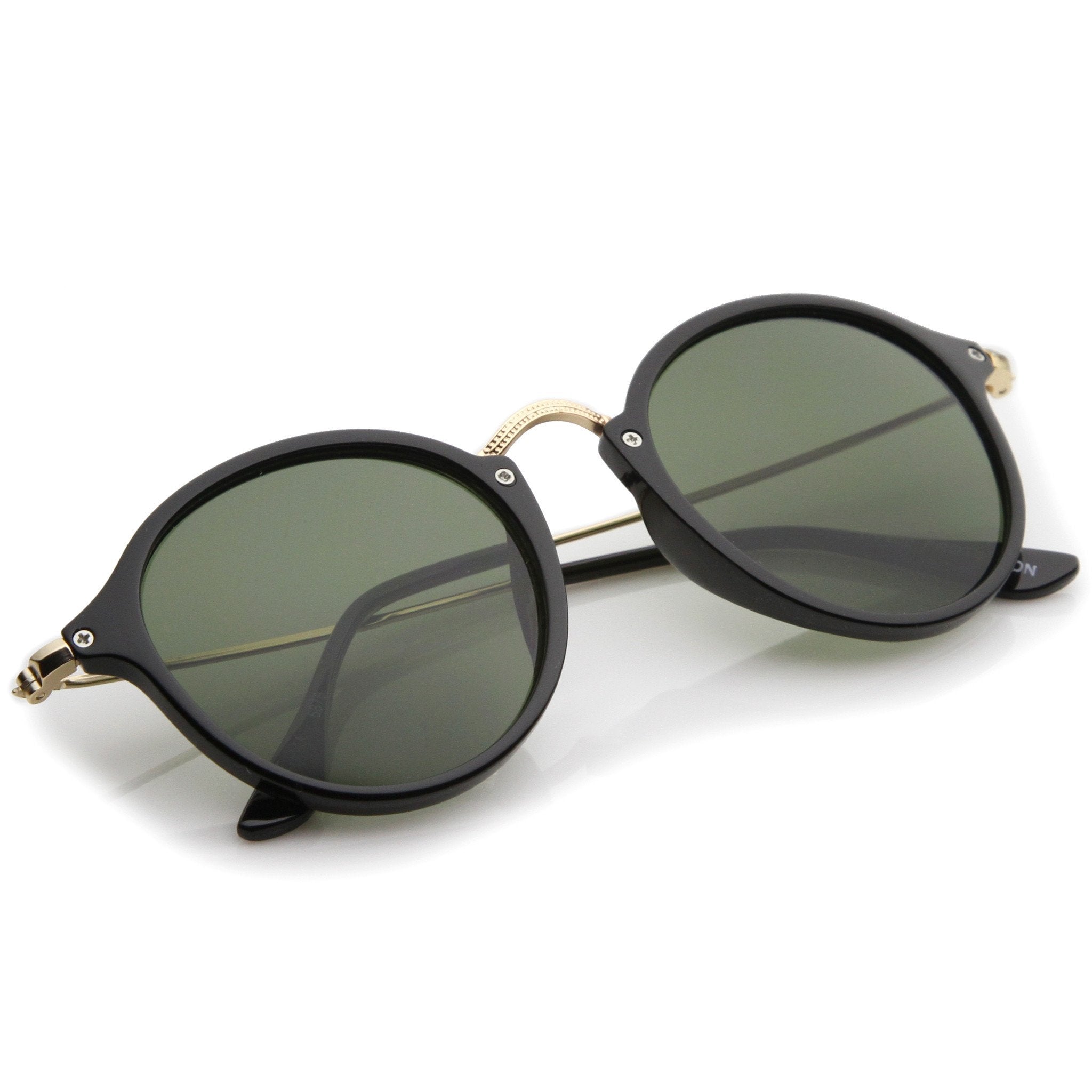 1920's Round Dapper Sunglasses - Image 3